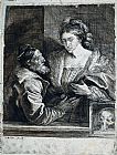 Titian's Self Portrait with a Young Woman by Sir Antony van Dyck